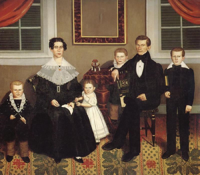 Erastus Salisbury Field Joseph Moore and His Family France oil painting art